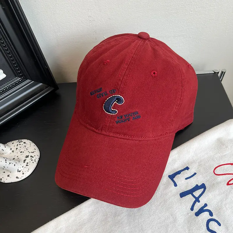 Women's C Letter Baseball Cap Summer Sun Hat - Image 2