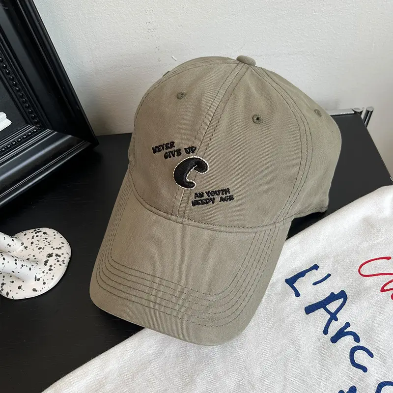 Women's C Letter Baseball Cap Summer Sun Hat - Image 4