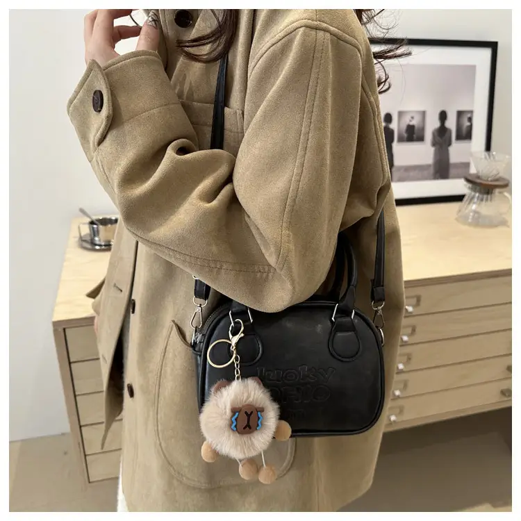 Retro Textured Brown Shoulder Crossbody Bag 2026 — feature 38