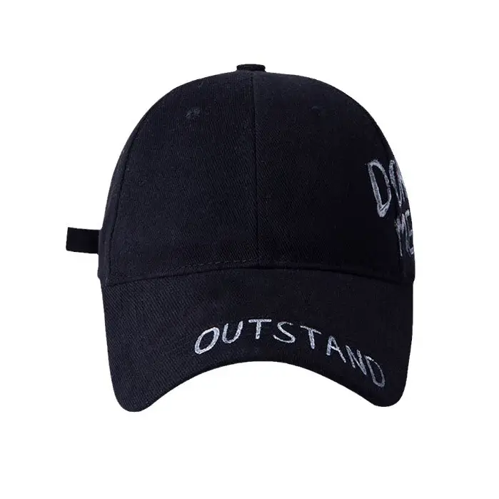 Unisex Korean Style Graphite Peaked Cap - Image 9