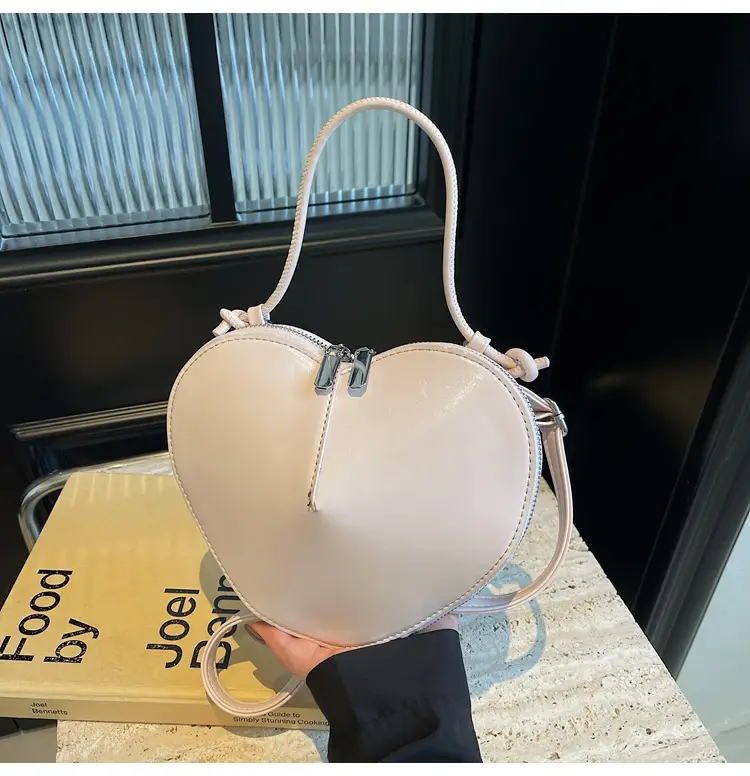 Heart Shaped Red Women's Crossbody Bag — feature 13