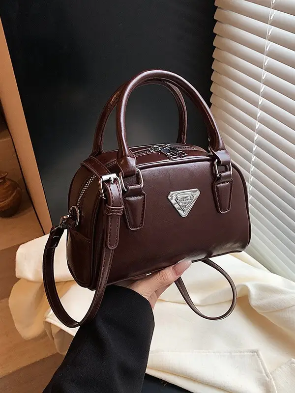 Women's Brown Prada Style Shoulder Bag 2026