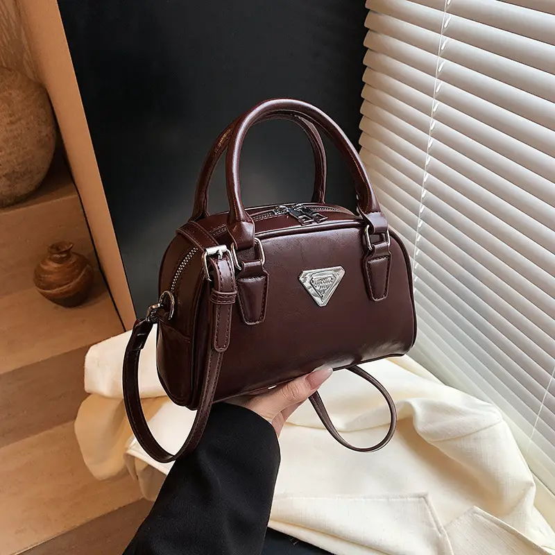 Women's Brown Prada Style Shoulder Bag 2026