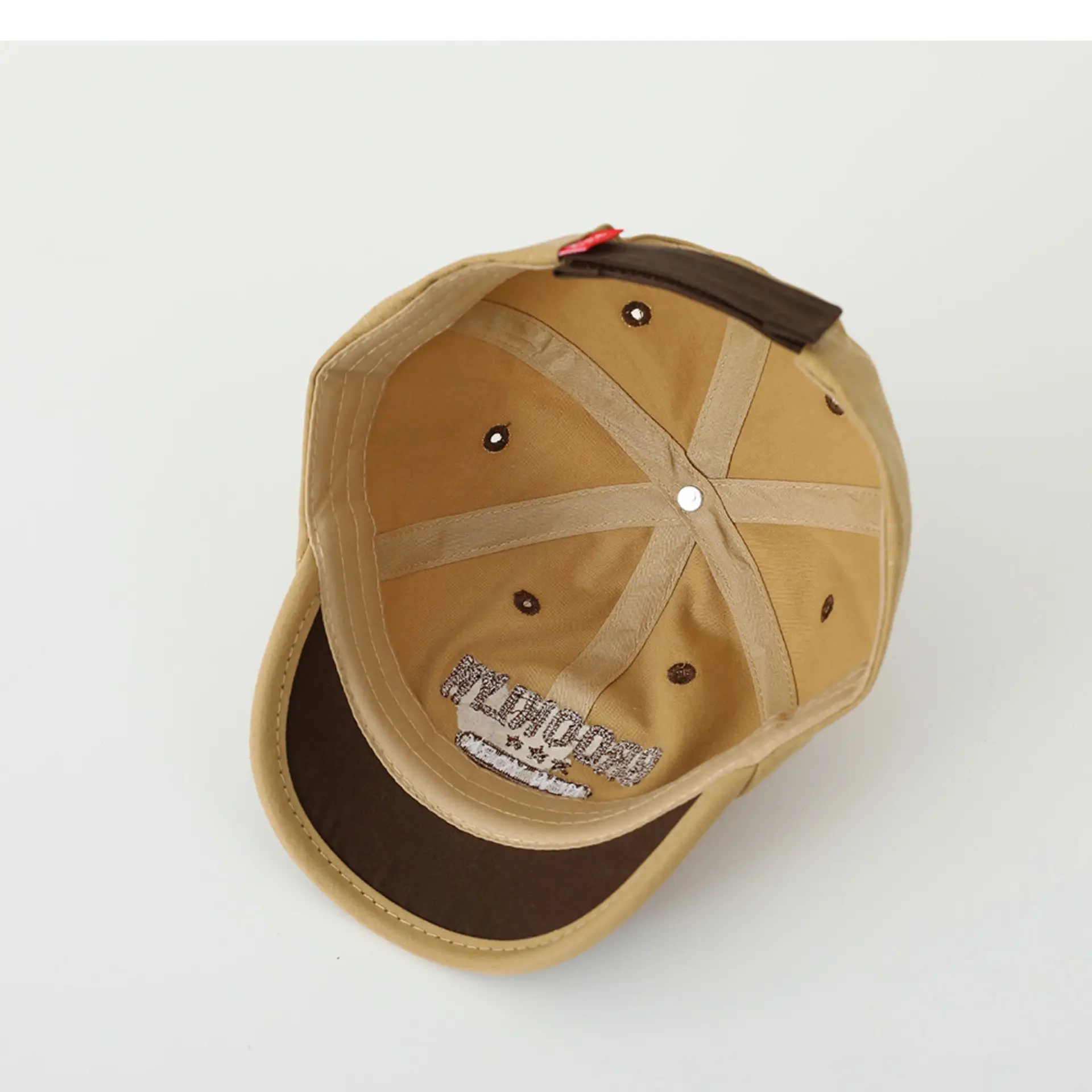 Baby Spring Hat Embroidered Letter Baseball Cap Color-matching Short Rim Cap Boys and Girls Sunshade Cap for Toddlers — feature 16