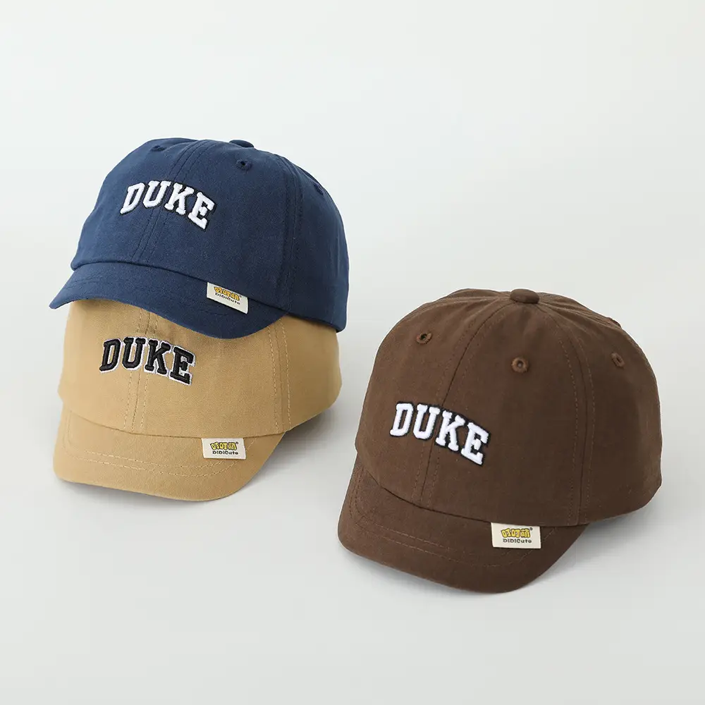 Korean Embroidered Kids Baseball Caps All Colors — feature 5