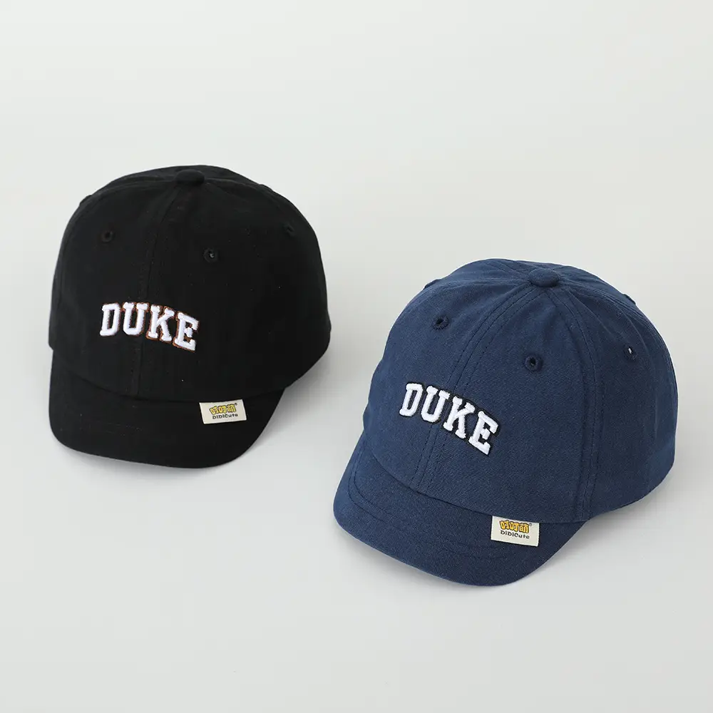 Korean Embroidered Kids Baseball Caps All Colors — feature 6