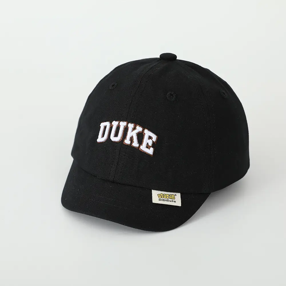 Korean Embroidered Kids Baseball Caps All Colors - Image 2