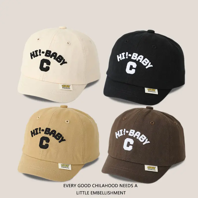 Baby's Korean-style Sun Hat with C-Logo - Image 8