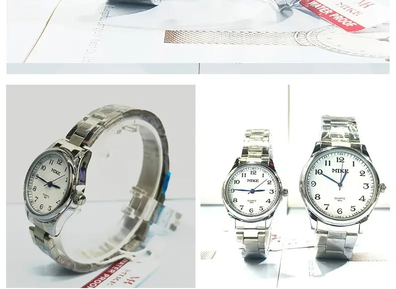 Men's Stainless Steel Analog Watch with Large Dial — feature 9