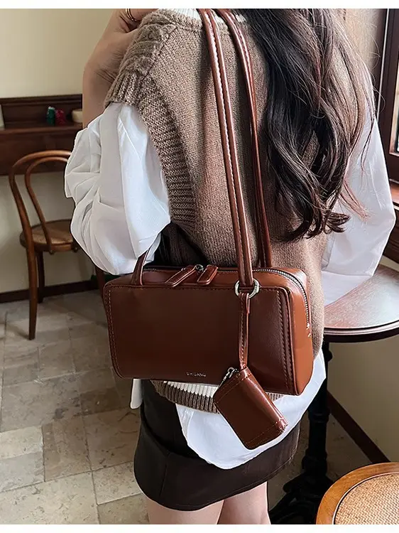 Black Crossbody Shoulder Bag for Women 2026 - Image 6