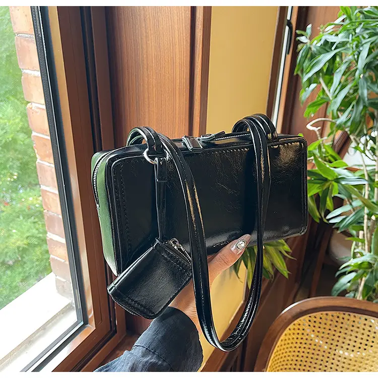 Black Crossbody Shoulder Bag for Women 2026 - Image 3