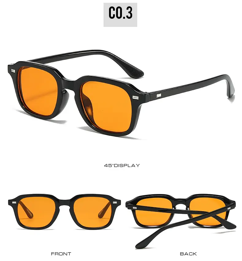 Men UV Protective Square Frame Sunglasses β feature 10