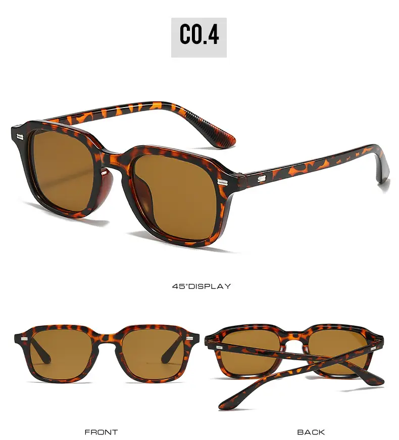 Men UV Protective Square Frame Sunglasses β feature 11