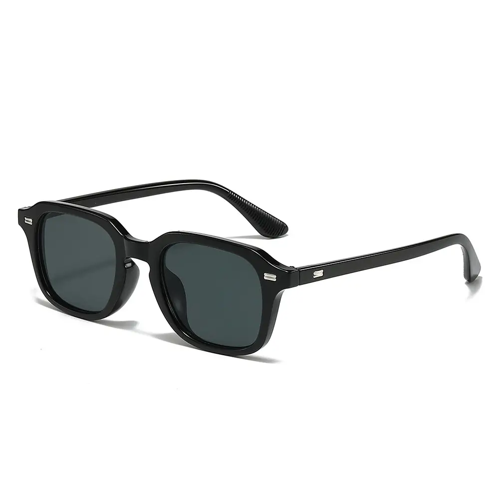 Men UV Protective Square Frame Sunglasses