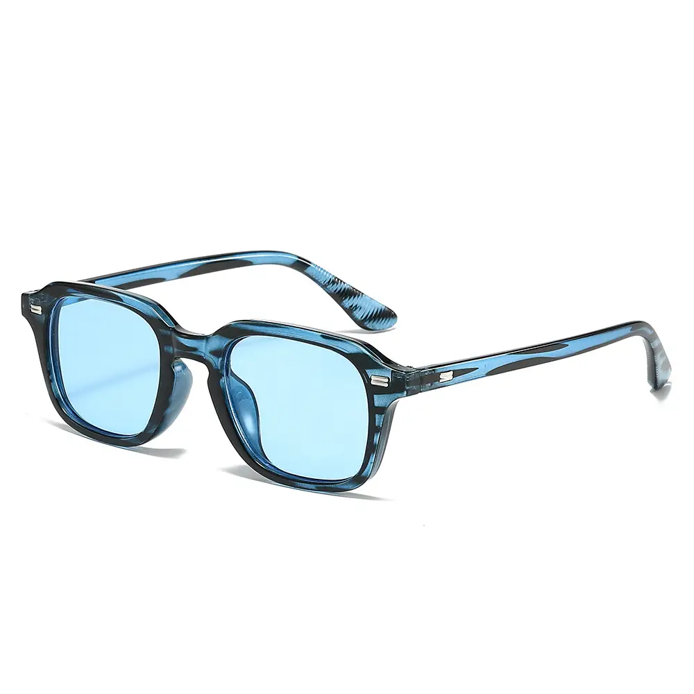 Men UV Protective Square Frame Sunglasses - Image 2
