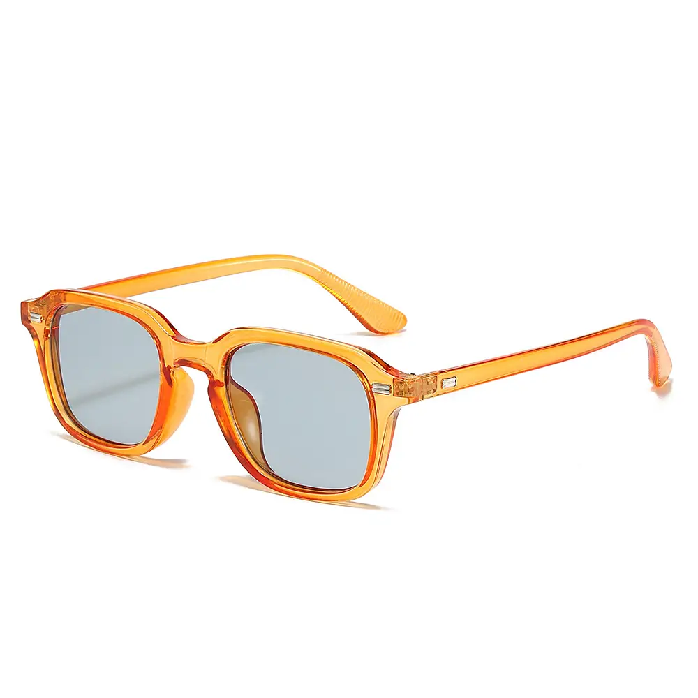 Men UV Protective Square Frame Sunglasses - Image 6