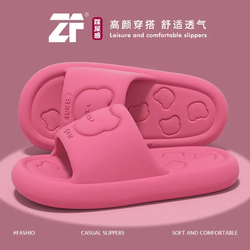 Pink Cute Non-Slip Women's Sandals for Summer - Image 2