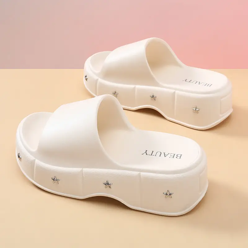 Eva Summer Slip-On Height-Increasing 6cm Thick-Soled Slippers for Women, Non-Slip and Height-Enhancing Sandals - Image 10