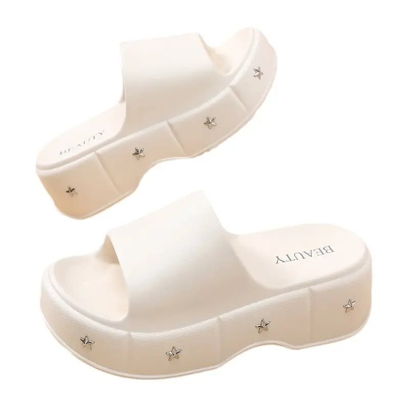 Eva Summer Slip-On Height-Increasing 6cm Thick-Soled Slippers for Women, Non-Slip and Height-Enhancing Sandals - Image 11
