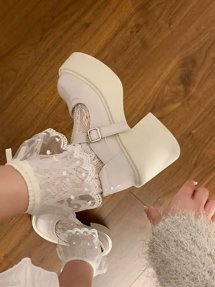 Women Thick Heeled Leather Mary Jane Shoes 2025 — feature 7