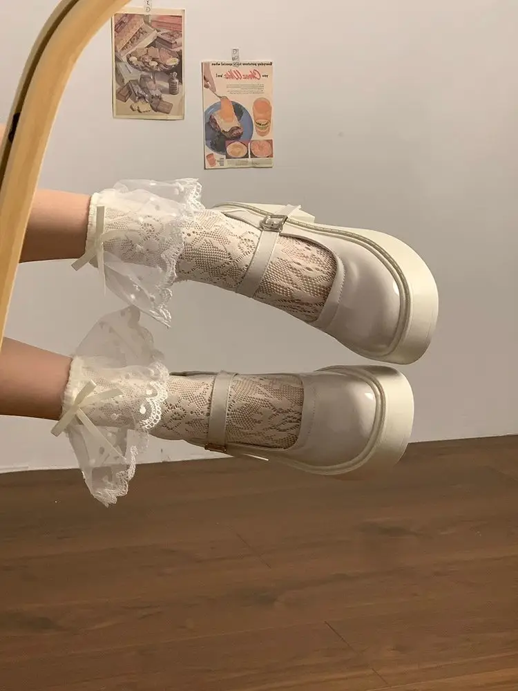 Women Thick Heeled Leather Mary Jane Shoes 2025 — feature 8