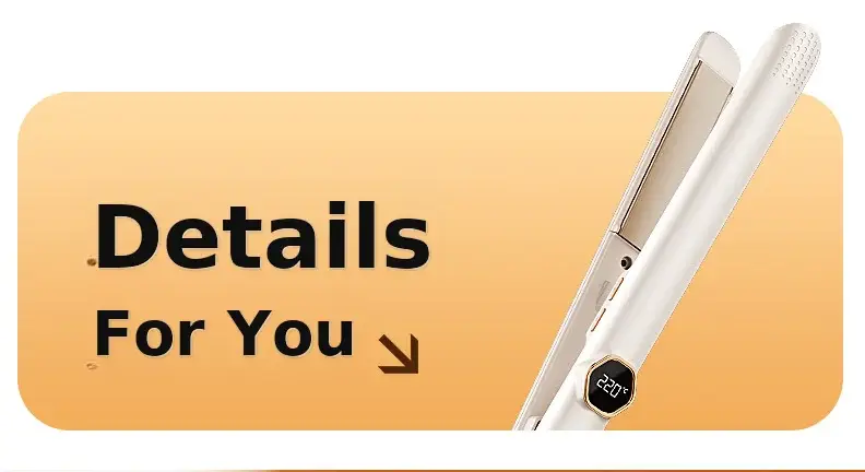 2025 Digital Display Hair Straightener with 10s Heat Control — feature 12