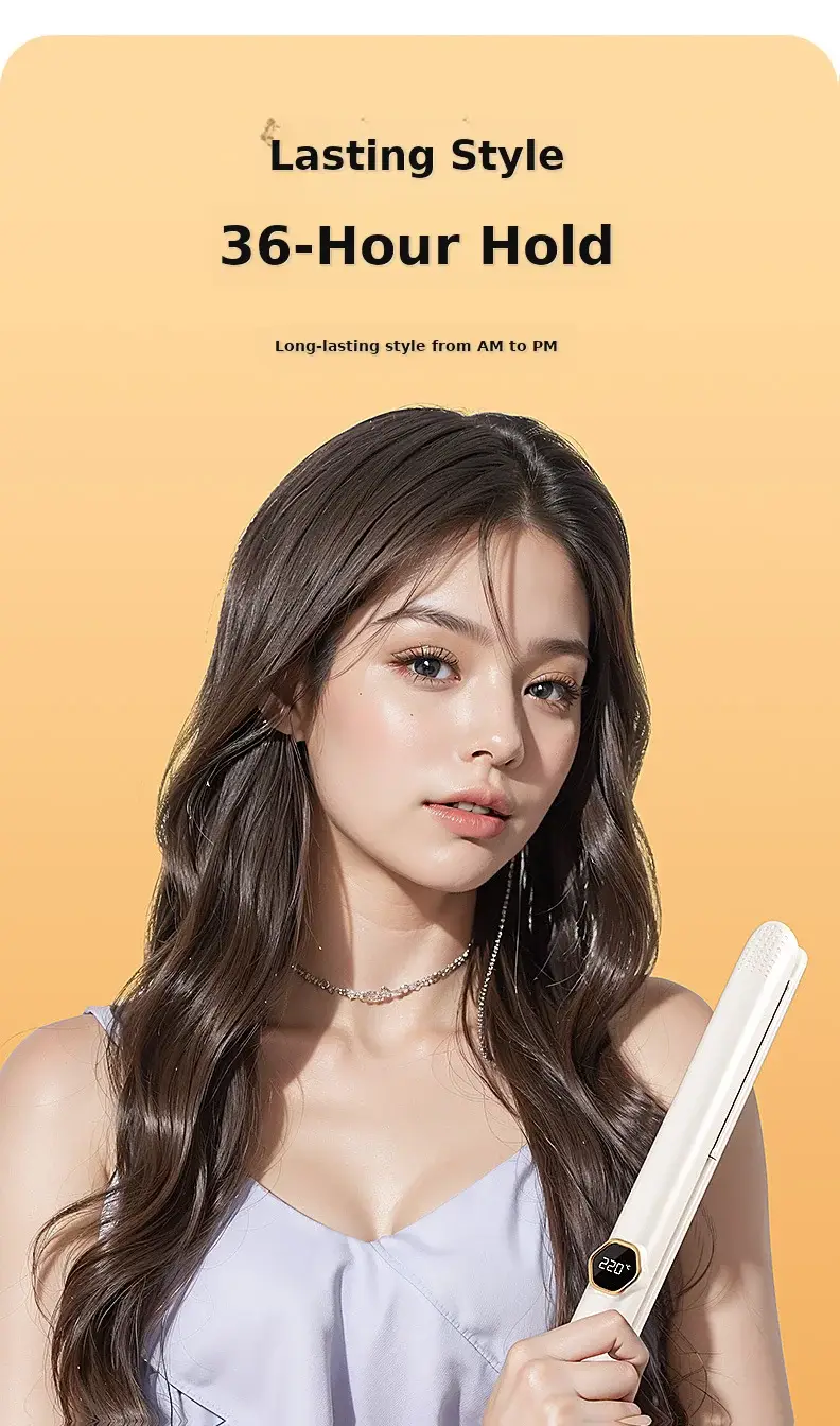 2025 Digital Display Hair Straightener with 10s Heat Control — feature 3