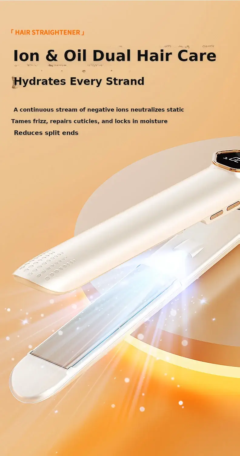 2025 Digital Display Hair Straightener with 10s Heat Control — feature 5
