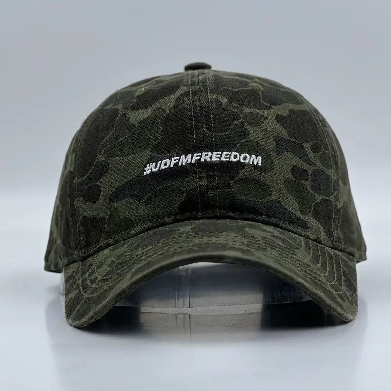 New Camouflage Letter Baseball Cap American Style Outdoor Retro Tooling Style Cap - Image 3
