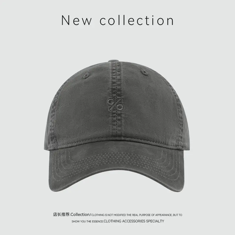 Japanese Embroidered Black Baseball Cap for Men - Image 4