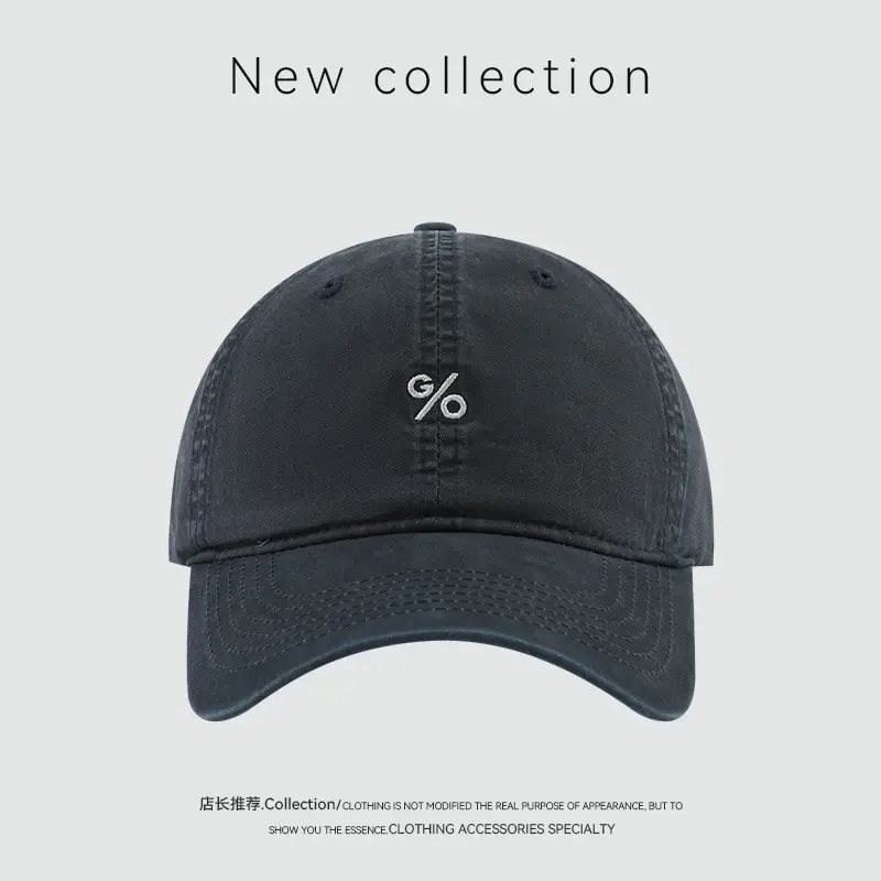 Japanese Embroidered Black Baseball Cap for Men - Image 5