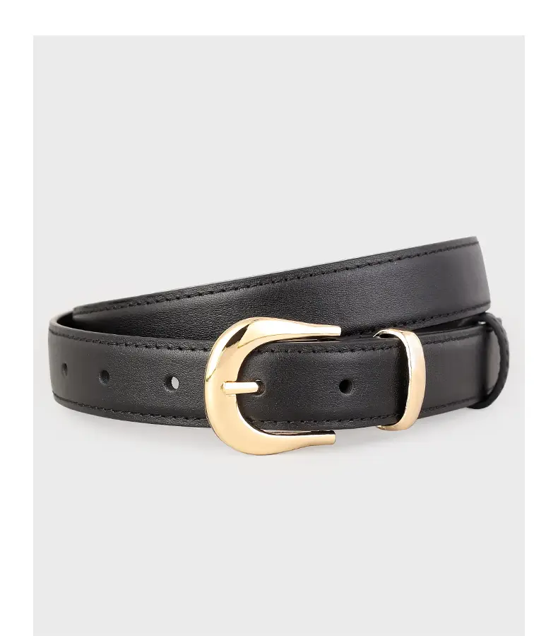 Women's Genuine Leather Belt Gold Buckle 2025 — feature 16