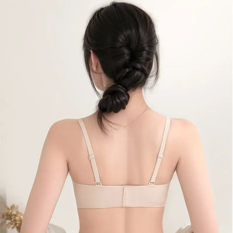Women's Underwear Small Chest Gathering Bra Gathering - Image 6