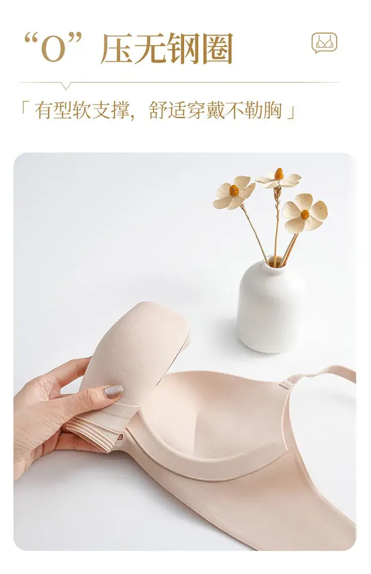 Women's Underwear Small Chest Gathering Bra Gathering — feature 8