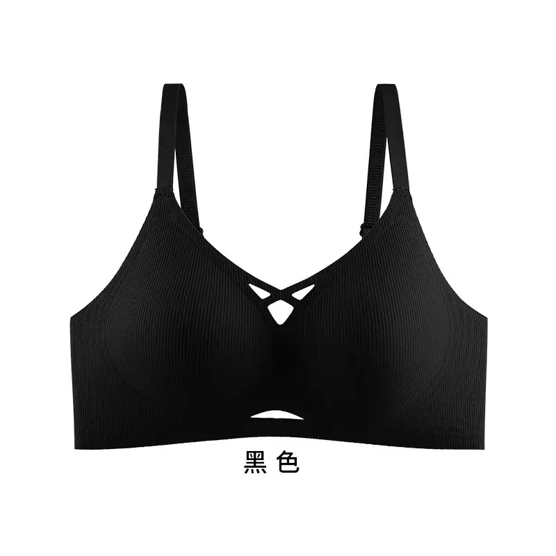 Jelly Gel Seamless Underwear Small Push-Up Support Bra - Image 2