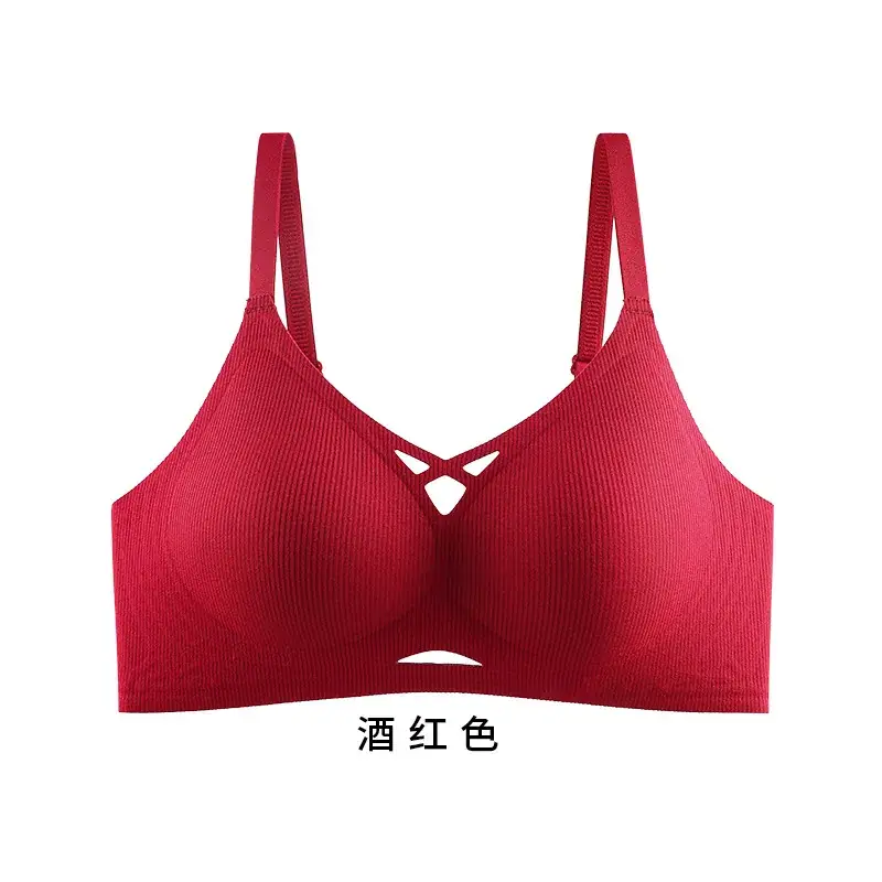 Jelly Gel Seamless Underwear Small Push-Up Support Bra - Image 6