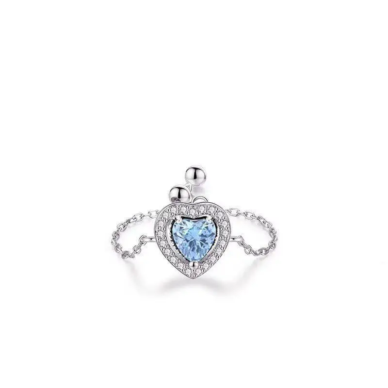 Heart Shaped Green Diamond Necklace for Women