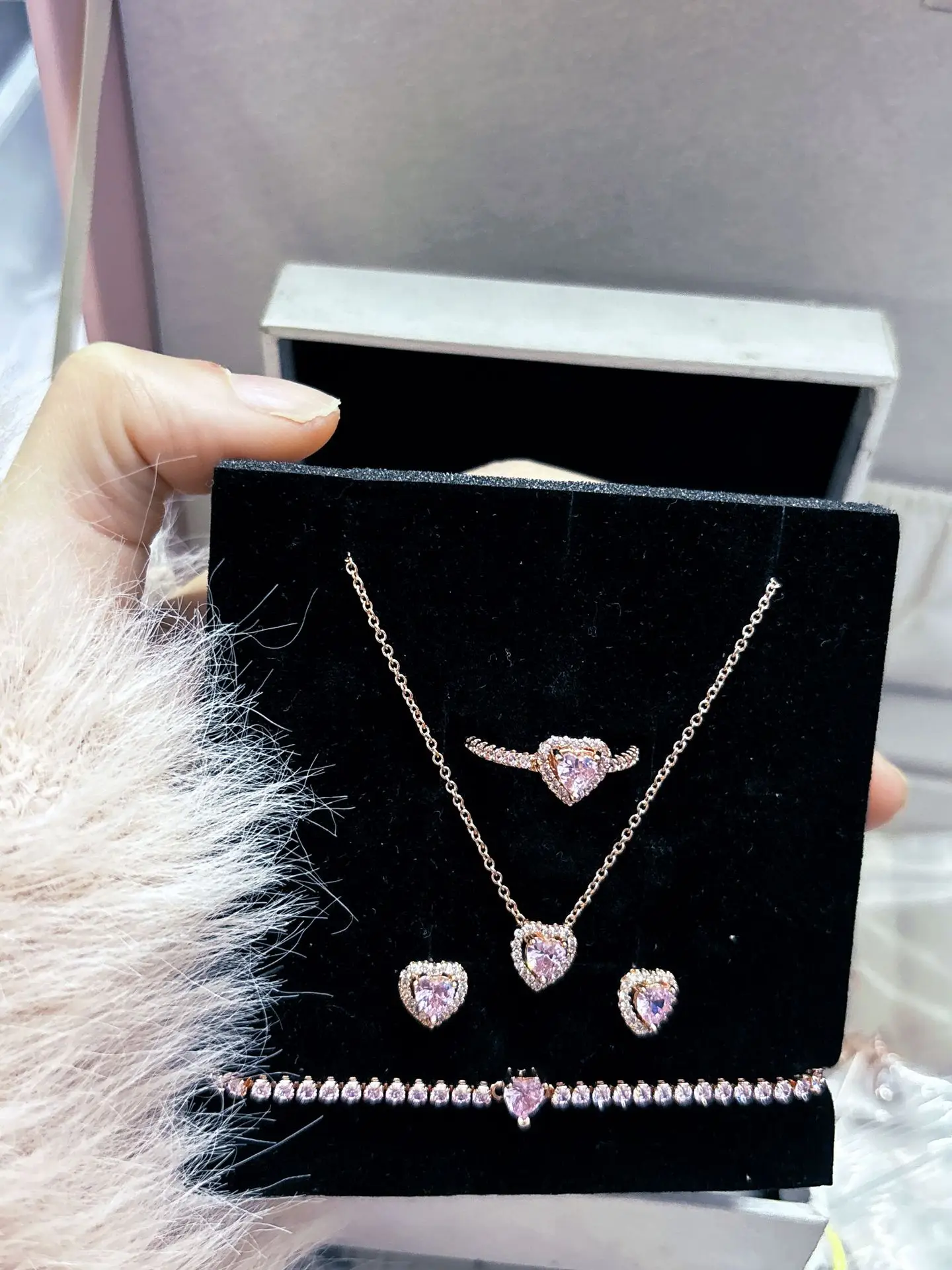 Heart Shaped Green Diamond Necklace for Women — feature 35