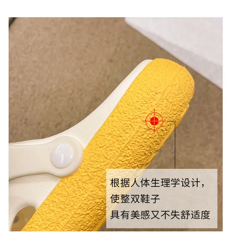 Women's Summer Outer Wear Cute Penguin Fish Baotou Thick Bottom Non-slip Two-wear Beach Sandals — feature 21