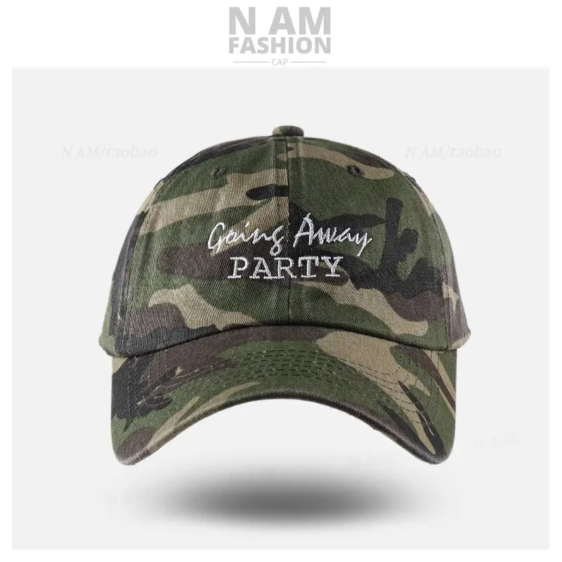 Men's Camo Vintage Baseball Cap Same Style Fashion — feature 5