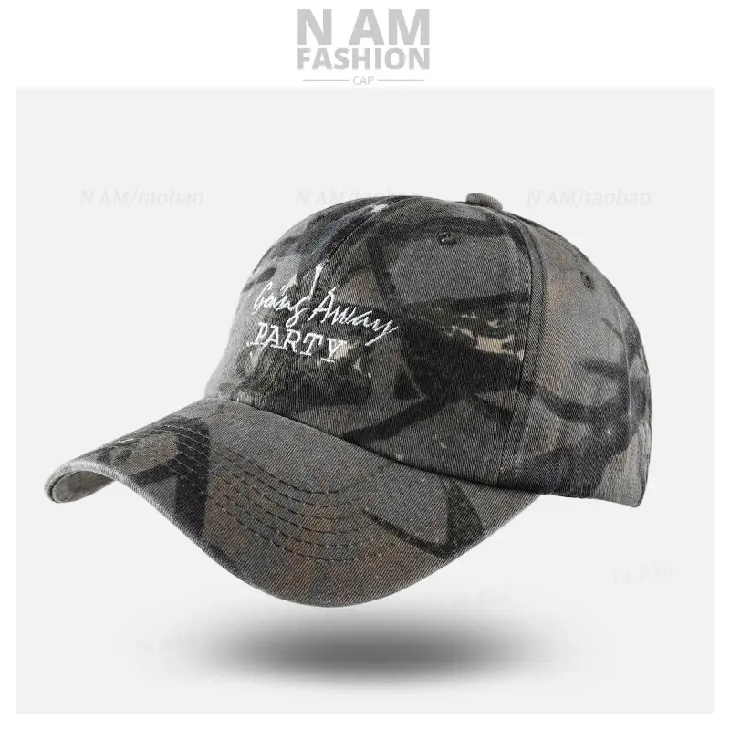 Men's Camo Vintage Baseball Cap Same Style Fashion