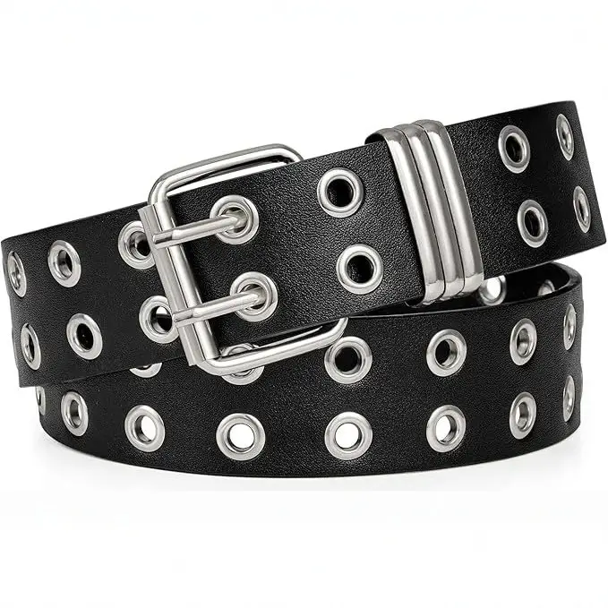 European American Punk Style Chain Belt with Buckle - Image 4