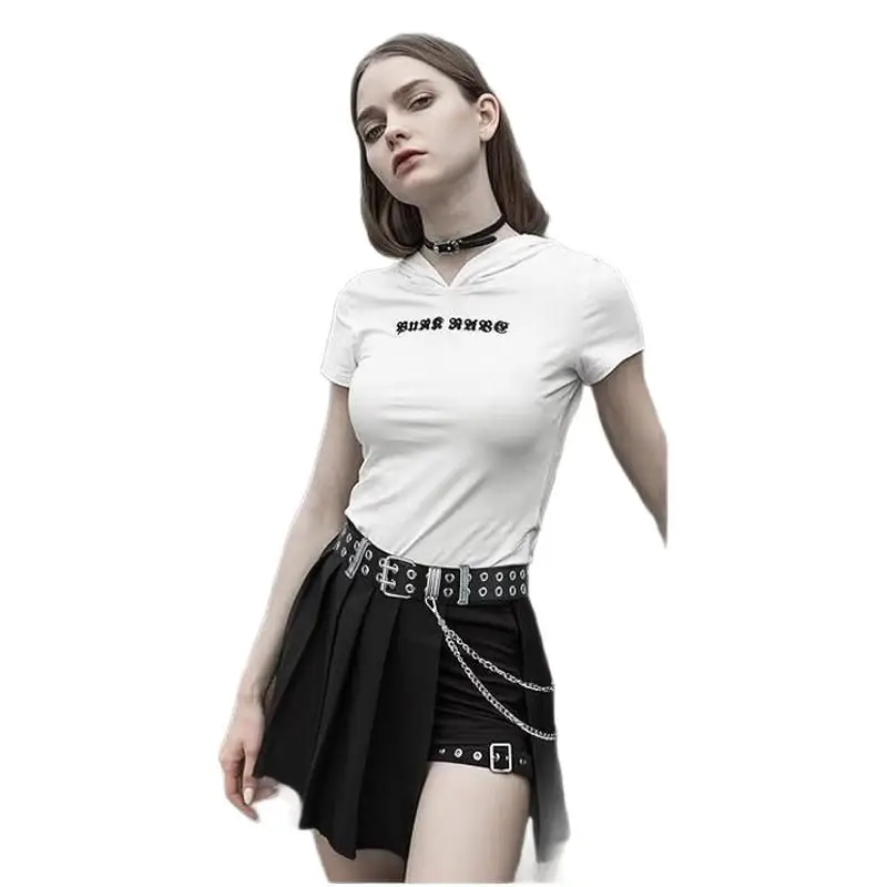 European American Punk Style Chain Belt with Buckle - Image 6