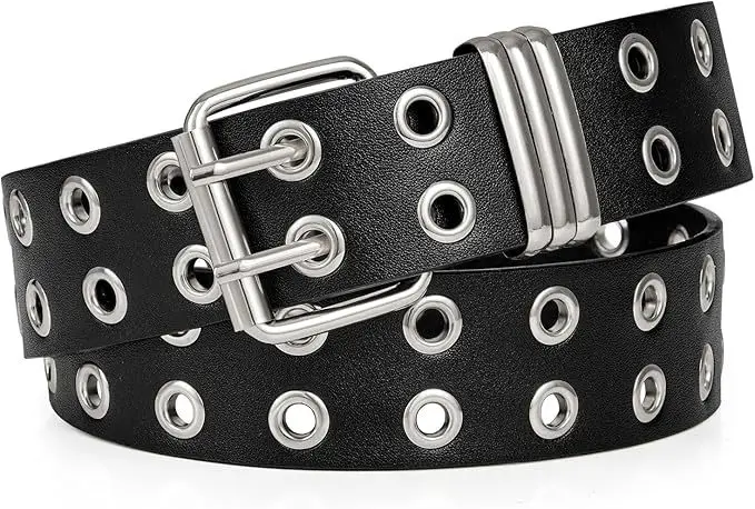 European American Punk Style Chain Belt with Buckle — feature 12