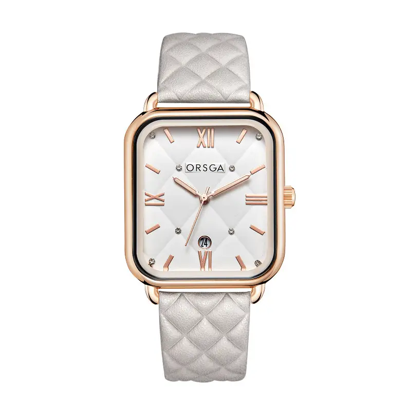 Orsga Black Square Quartz Watch for Women - Image 12