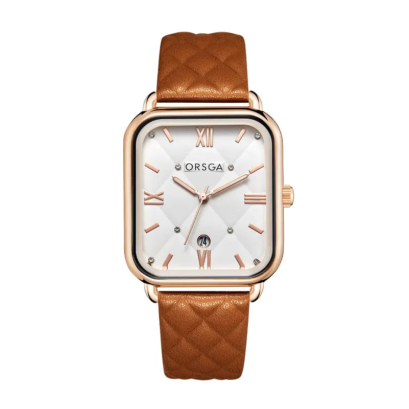 Orsga Black Square Quartz Watch for Women - Image 14