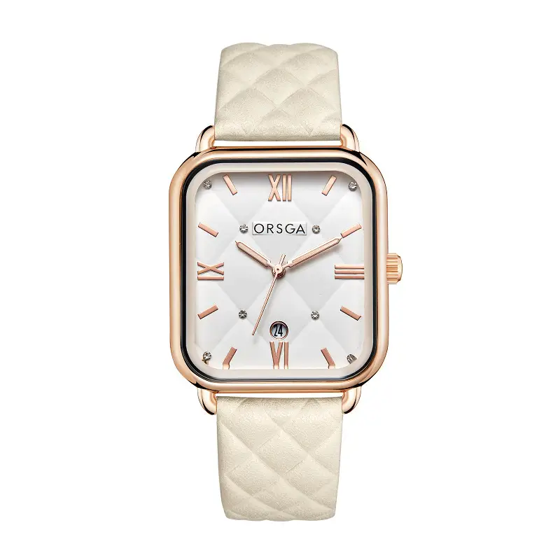 Orsga Black Square Quartz Watch for Women - Image 15