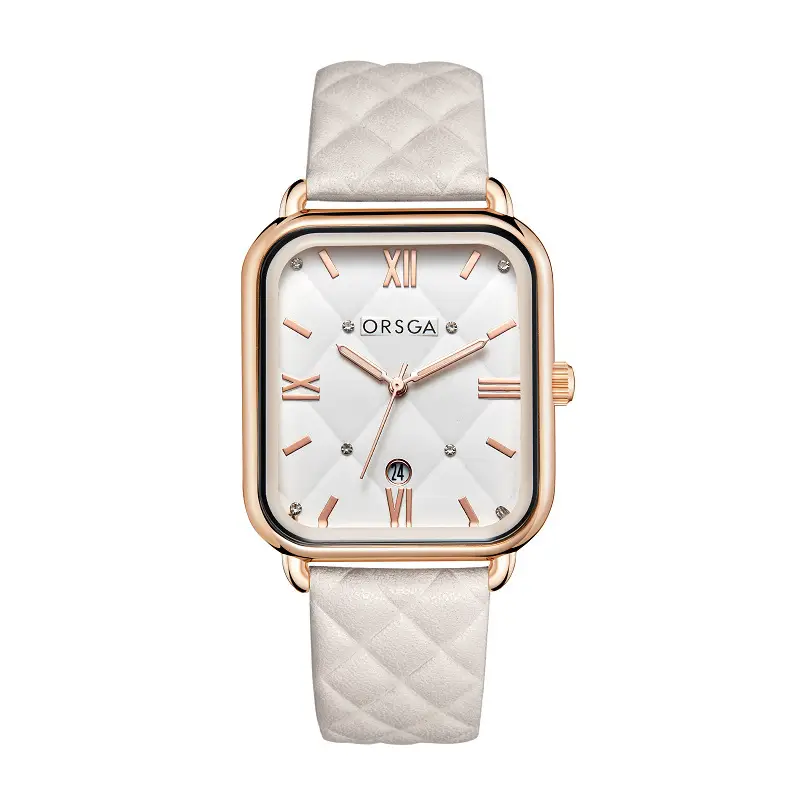 Orsga Black Square Quartz Watch for Women - Image 20