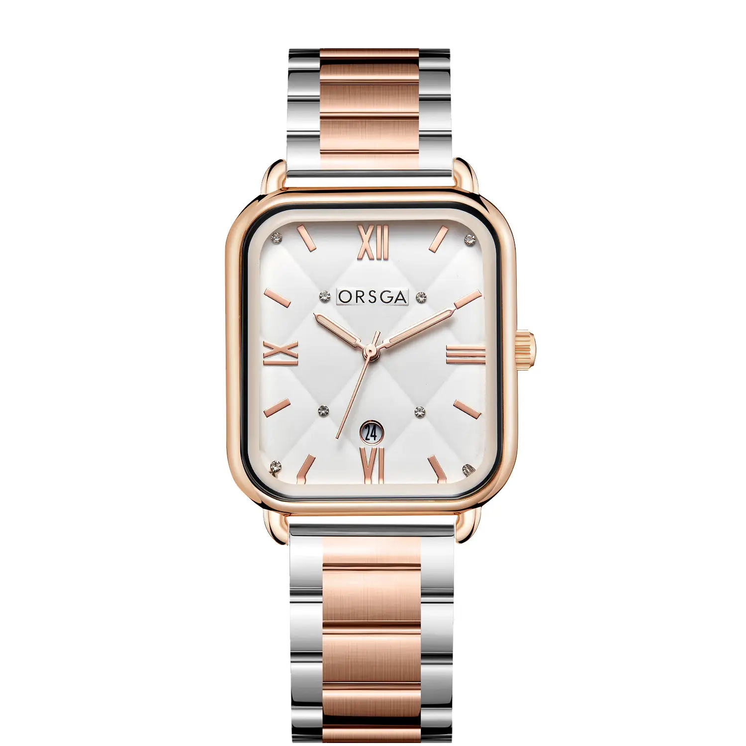 Orsga Black Square Quartz Watch for Women - Image 9