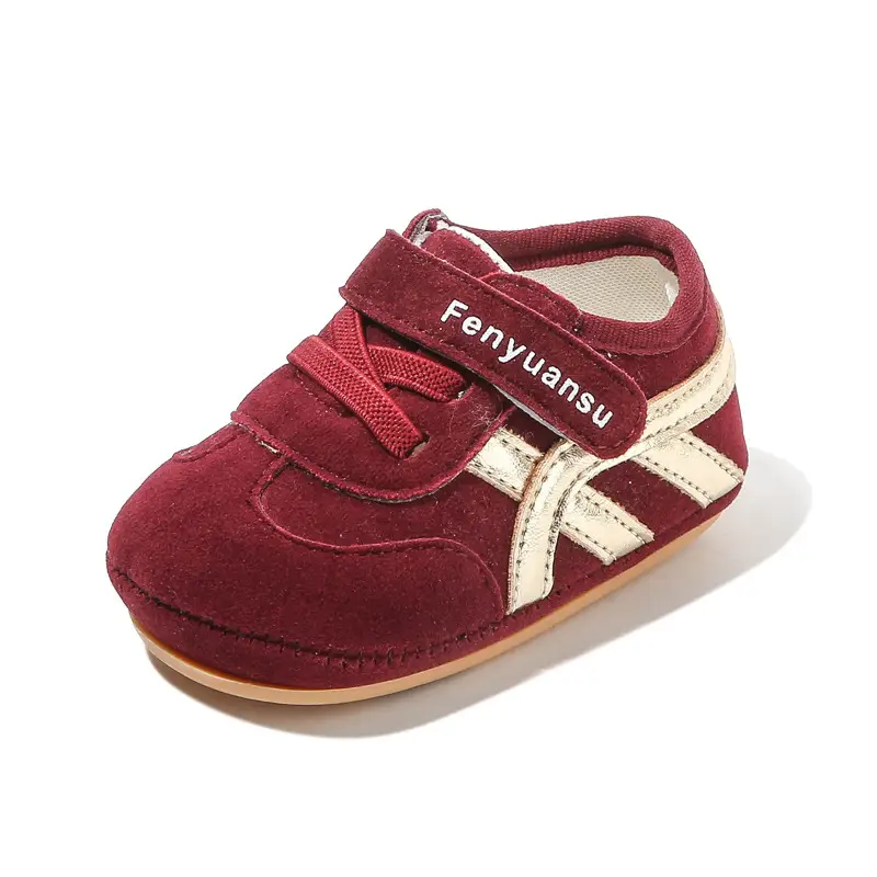Baby Sneakers Soft Sole New Year Red 0-6 Months